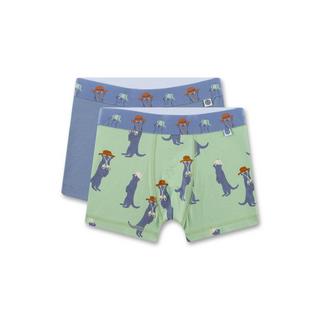 Sanetta  Jungen-Shorts (Doppelpack) Erdmännchen 