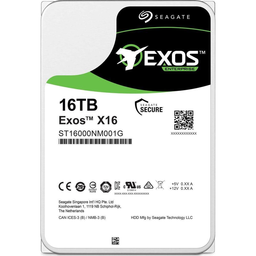 Seagate  Exos X16 3.5" 16 TB Serial ATA III 