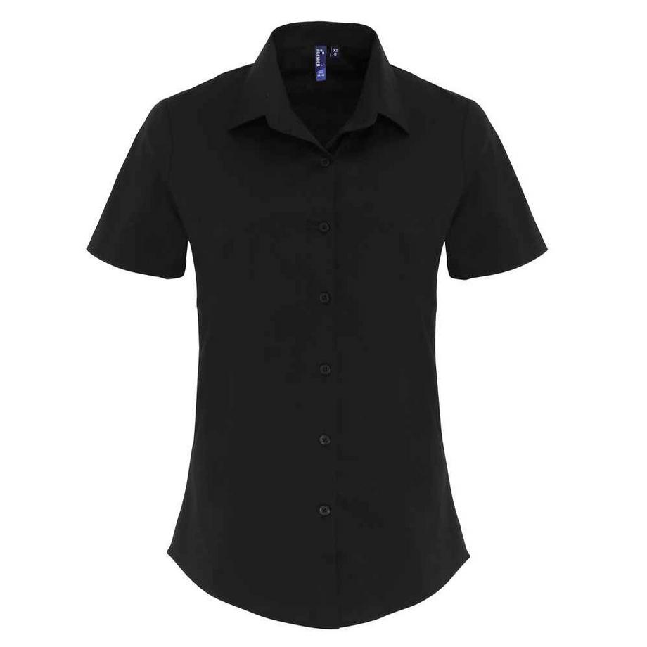 Camicia Elasticizzato Maniche Corte