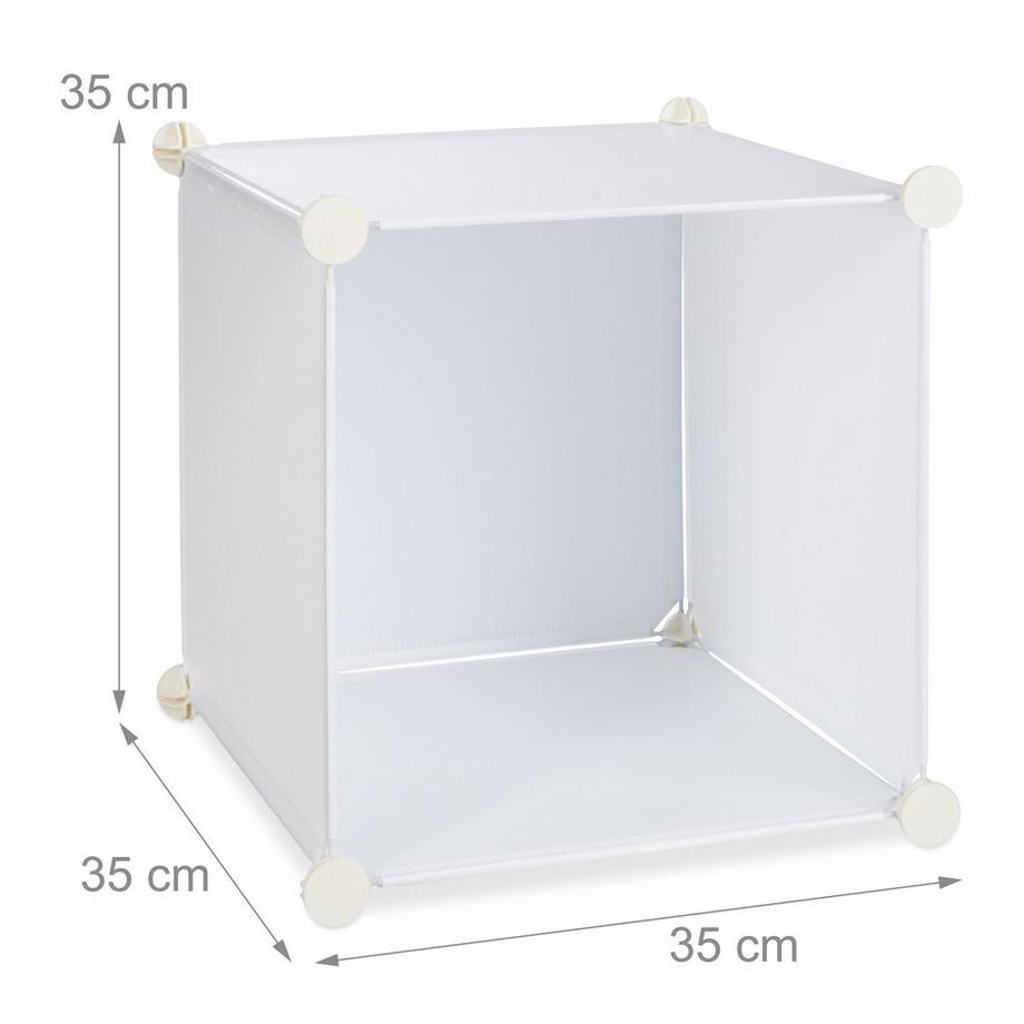 B2X Einsatzsystem für Kleiderschrank 12 Fächer  