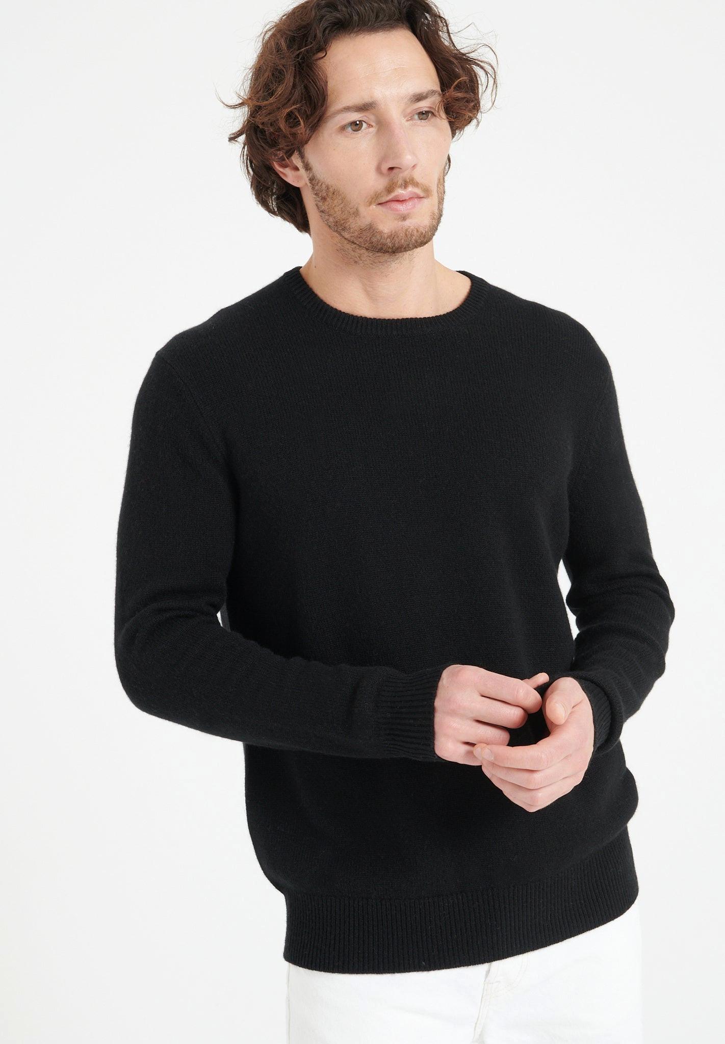 Studio Cashmere8  LUKE 14 Pull col rond 4 fils - 100% cachemire 