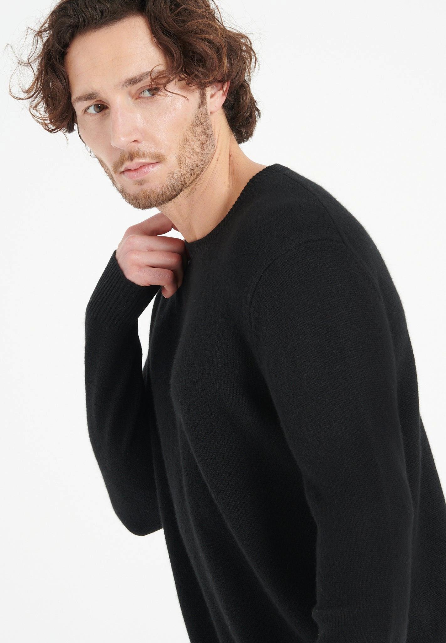 Studio Cashmere8  LUKE 14 Pull col rond 4 fils - 100% cachemire 