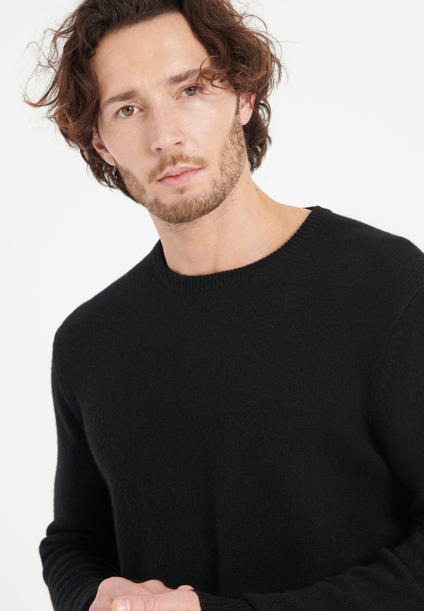 Studio Cashmere8  LUKE 14 Maglia a 4 strati con collo rotondo - 100% cachemire 