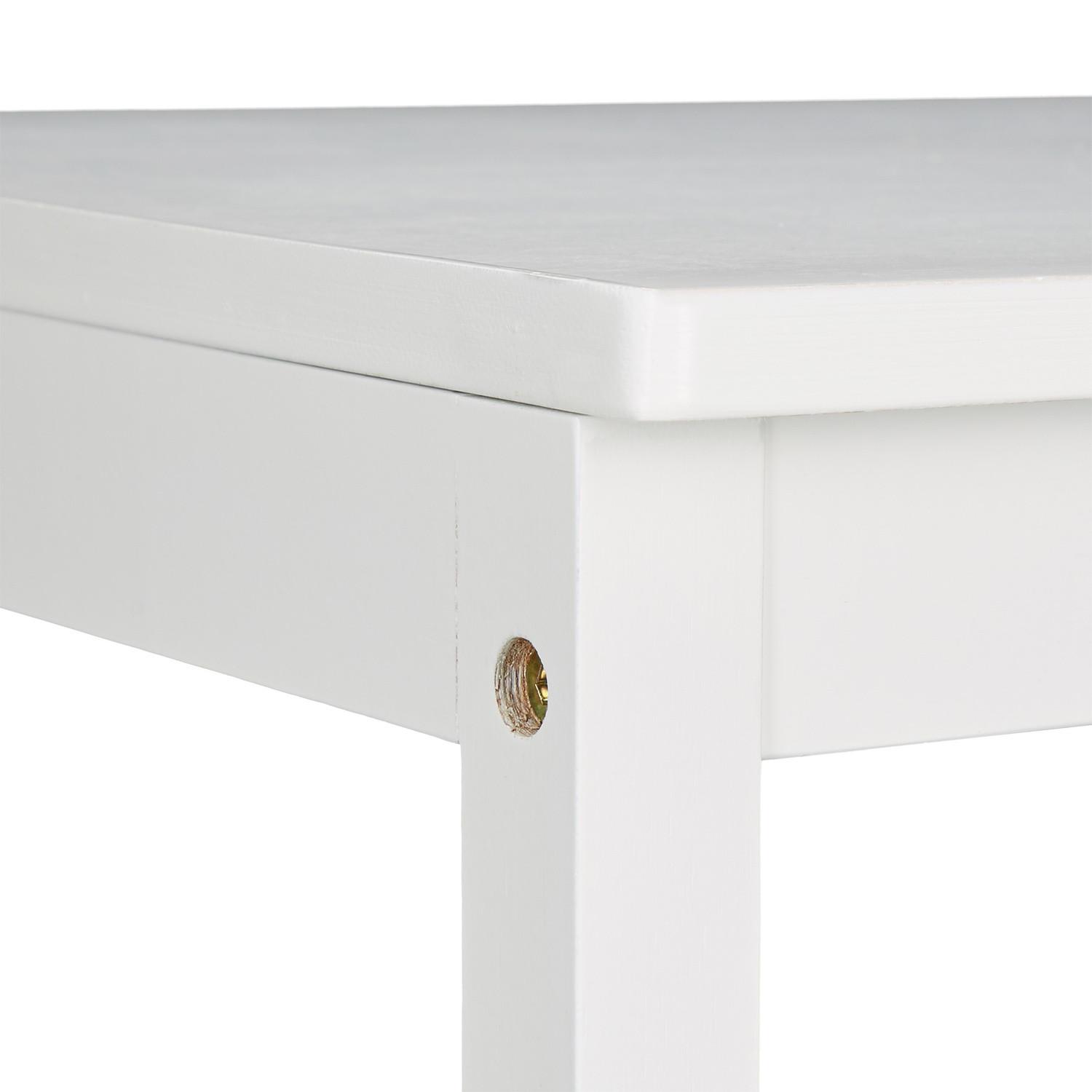 B2X Porta asciugamani in bambù bianco  