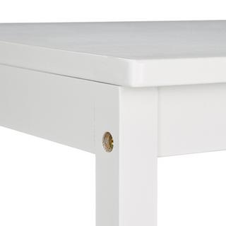 B2X Porta asciugamani in bambù bianco  