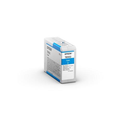 EPSON  EPSON Tintenpatrone cyan T850200 SureColor SC-P800 80ml 