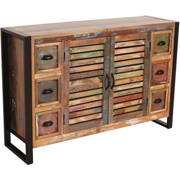 mutoni Sideboard Fume 120x35x80  