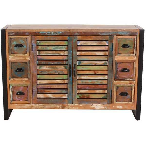 mutoni Sideboard Fume 120x35x80  