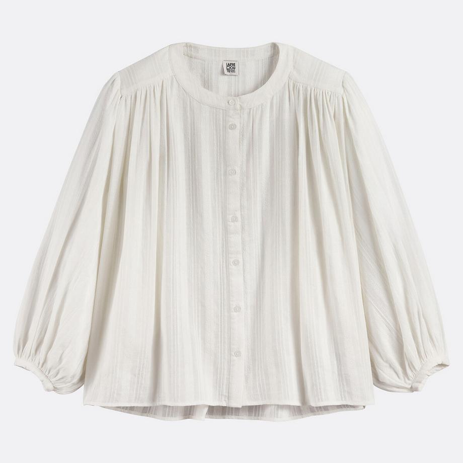 La Redoute Collections Camicia Oversize Collo Coreana  