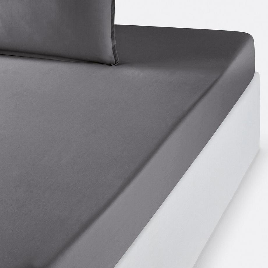 Drap housse enfant uni percale de coton biologique