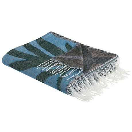 Beliani Limgha Boho Couverture en Acrylique  