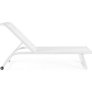 mutoni Chaise longue de jardin Taylor blanc  