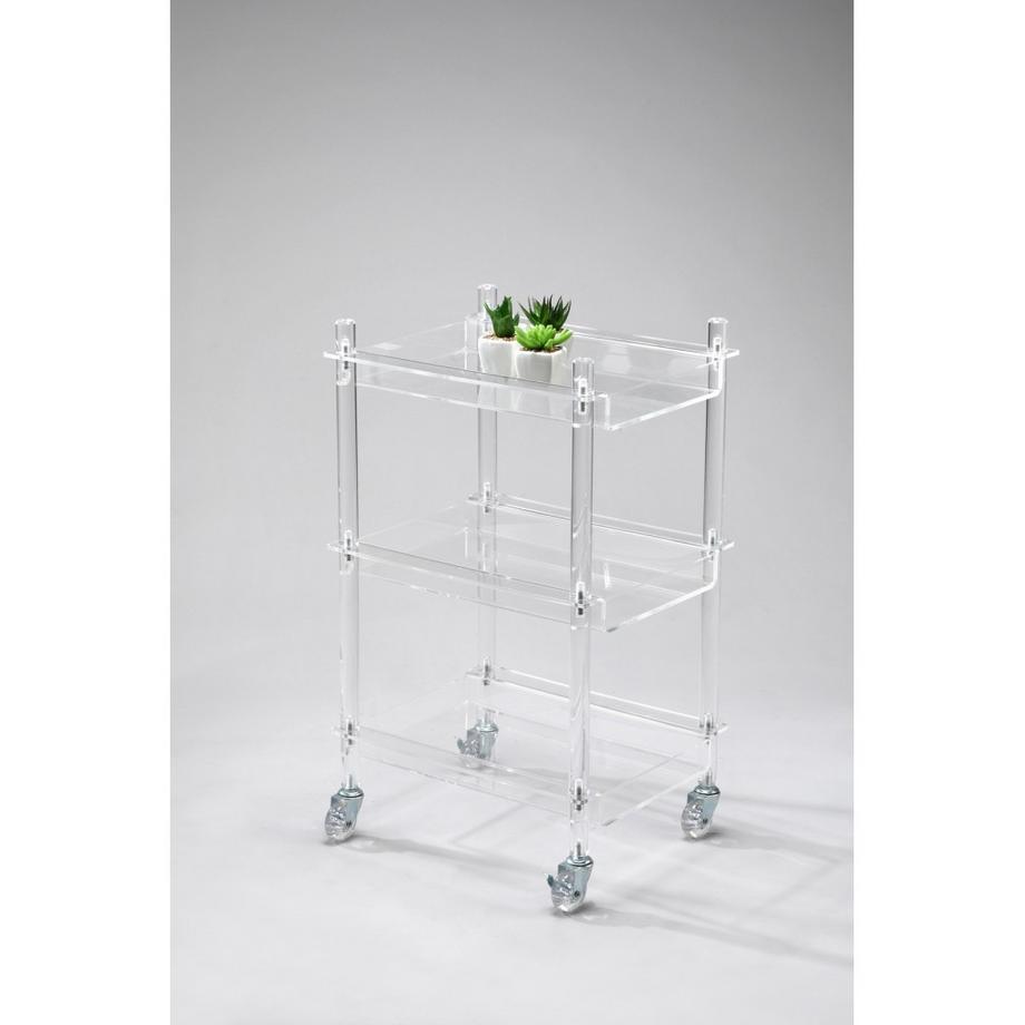 Aulica  ROLLBARER SERVIERWAGEN AUS ACRYL 40.5X30.5X60.5CM 