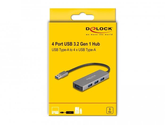 DeLock  USB-Hub USB 3.0 Typ-A 