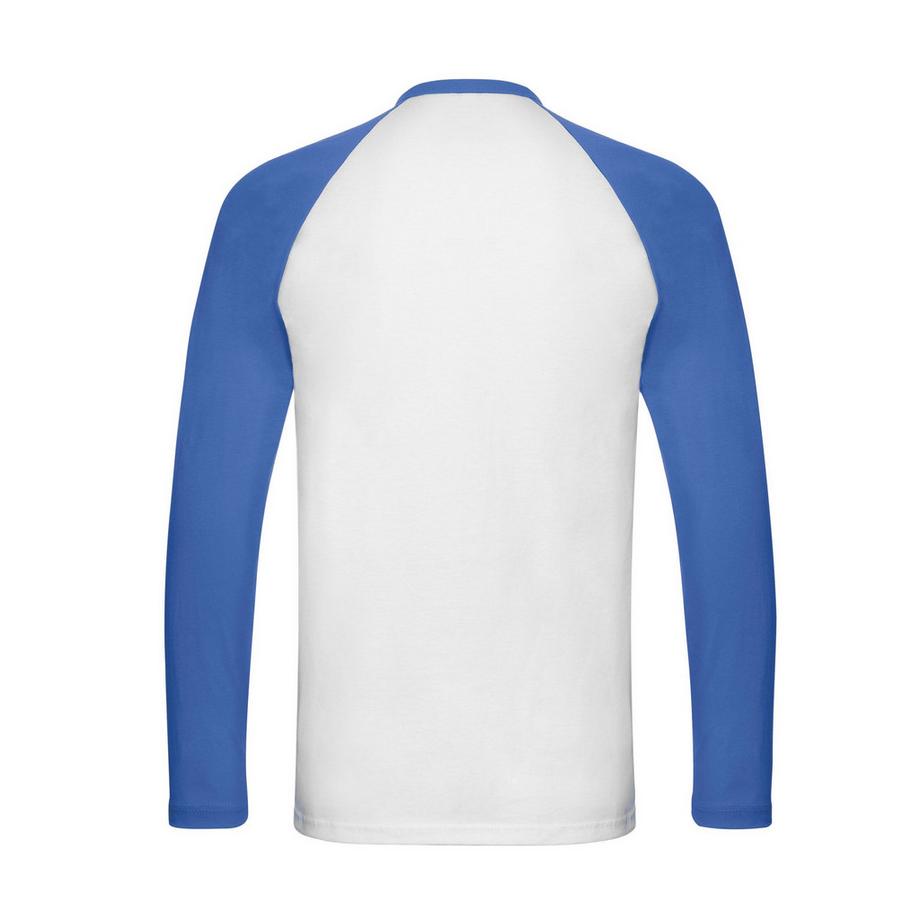 Fruit of the Loom Baseball Langarm T-Shirt  