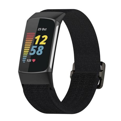 Cover-Discount  Fitbit Charge 5 - Canvas Armband 