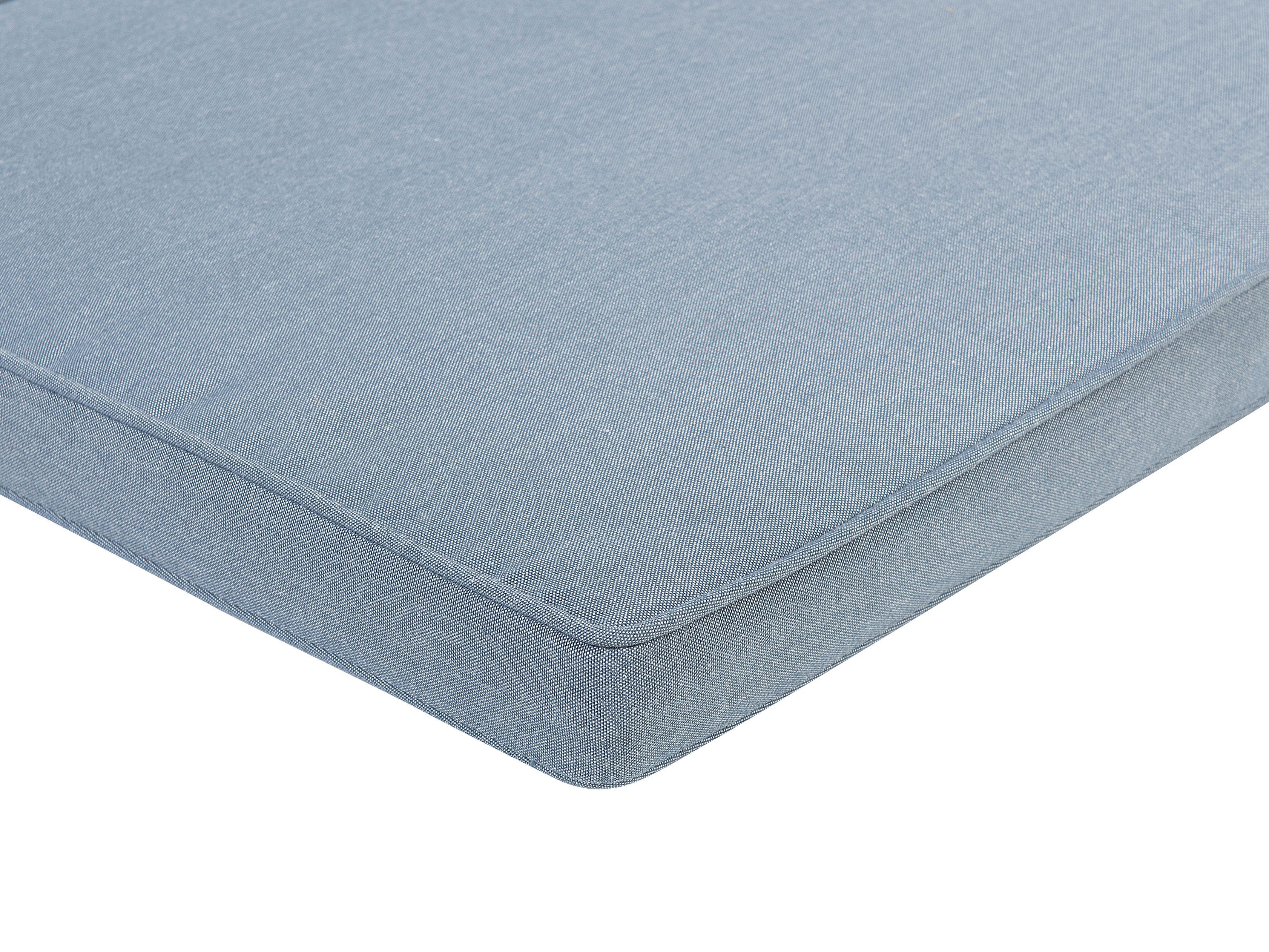 Beliani Lot de 8 coussins pour chaises de jardin en Polyester Traditionnel SASSARI  