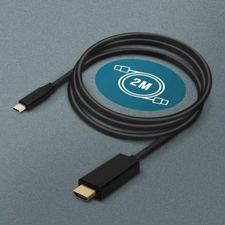 Avizar  USB-C / HDMI Video Kabel Schwarz 