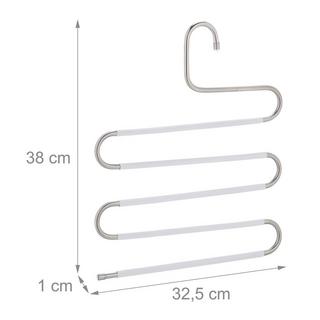 B2X Set di 4 grucce per pantaloni multiple  