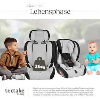 Tectake  Siège auto SOPHIE avec protection contre les chocs latéraux 