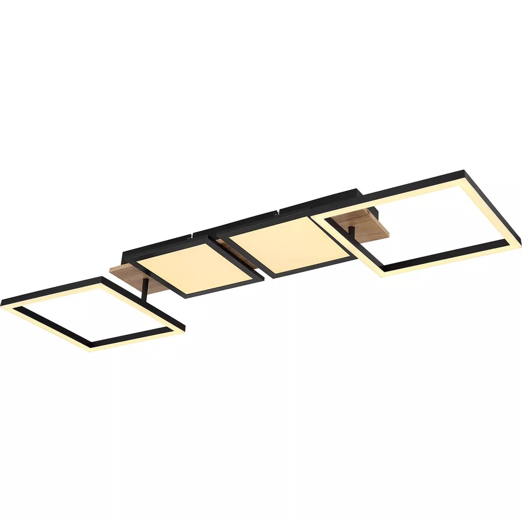 mutoni – Deckenleuchte Bossy Metall matt LED, One Size, Multicolor