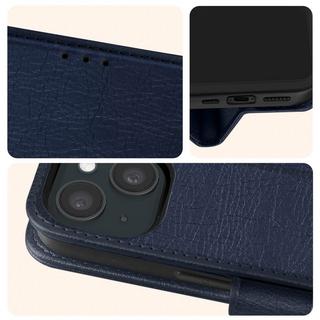 Avizar  Custodia folio per iPhone 15 blu 