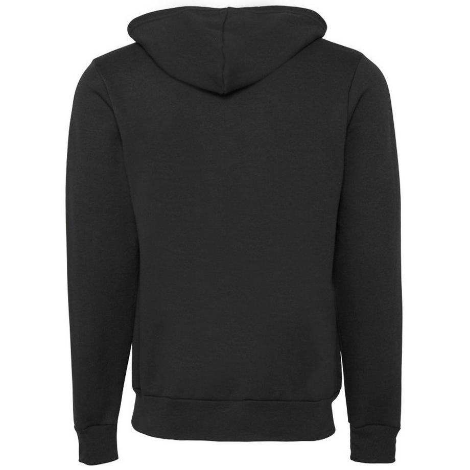 Bella + Canvas Fleece Kapuzenjacke mit Reissverschluss  