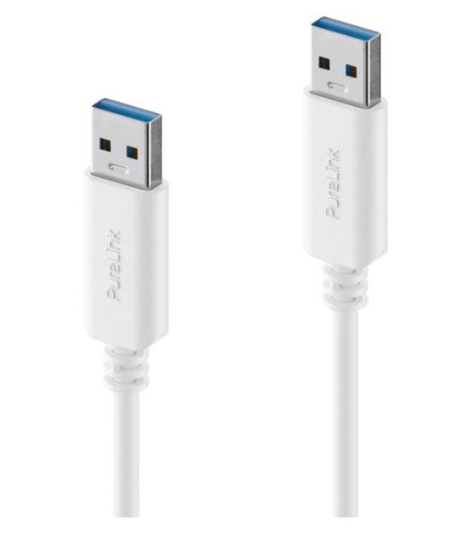 PureLink  IS2400-010 USB Kabel 1 m USB 3.2 Gen 1 (3.1 Gen 1) USB A Weiß 