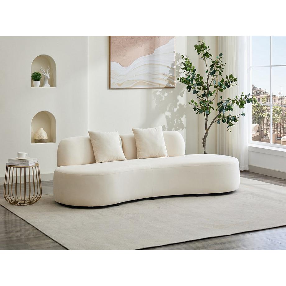 Vente-unique Canapé fixe 3 places BASILIANA  