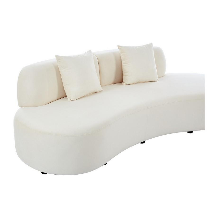 Vente-unique Canapé fixe 3 places BASILIANA  