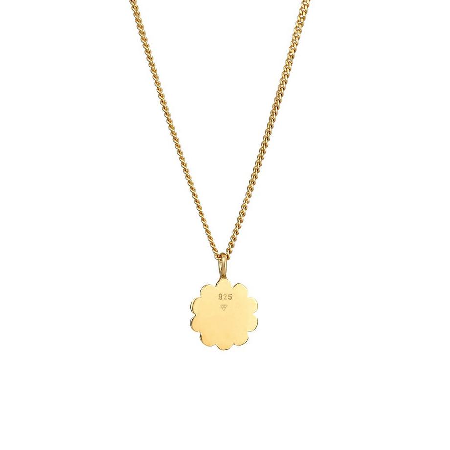 Elli  Collier Pendentif De Fleurs Pour Dames Tendance Florale Blogueur Filigrane 