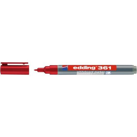 Edding Edding 361 evidenziatore 1 pz Tipo di punta Rosso  