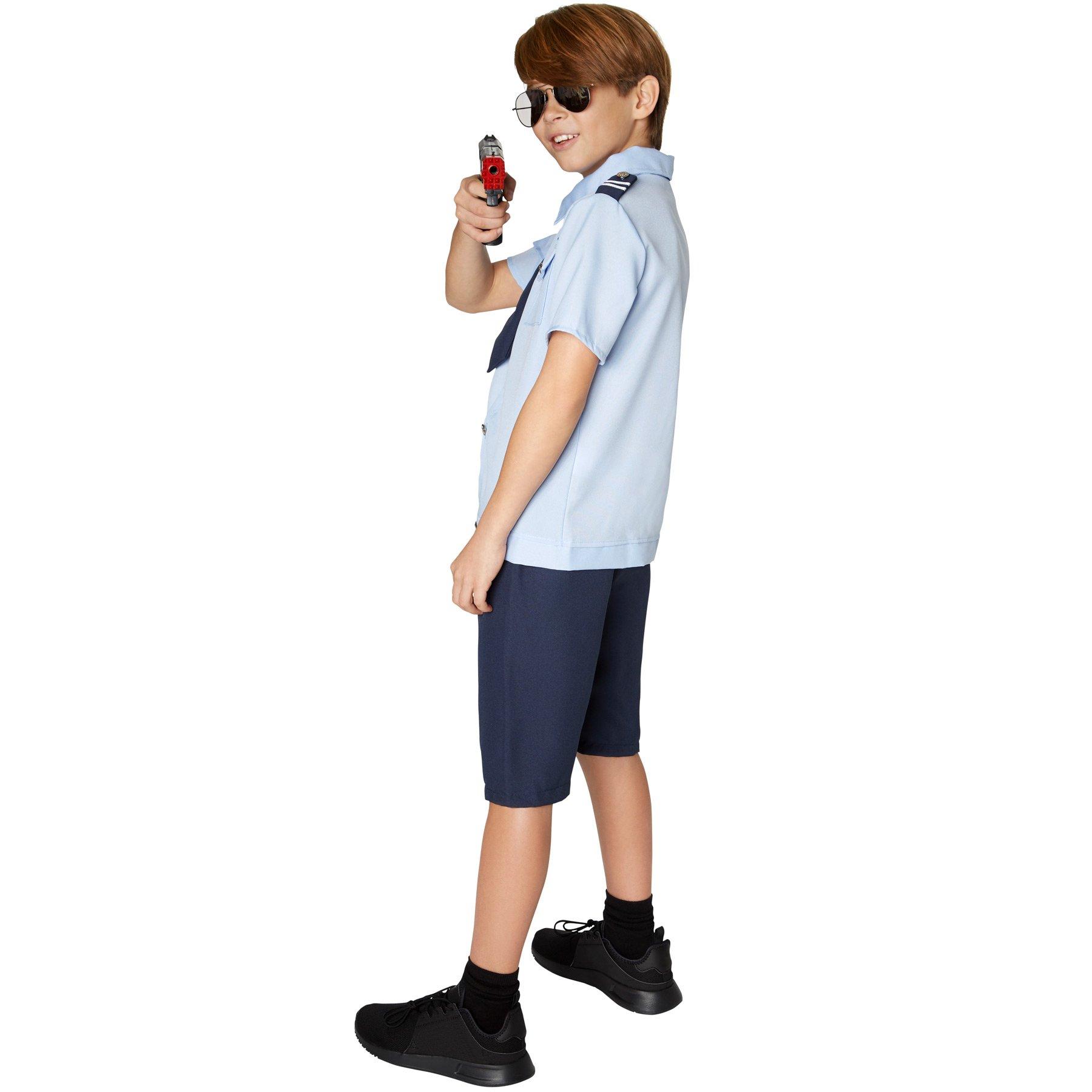 Tectake  Costume da bambino/ragazzo - Police Boy 