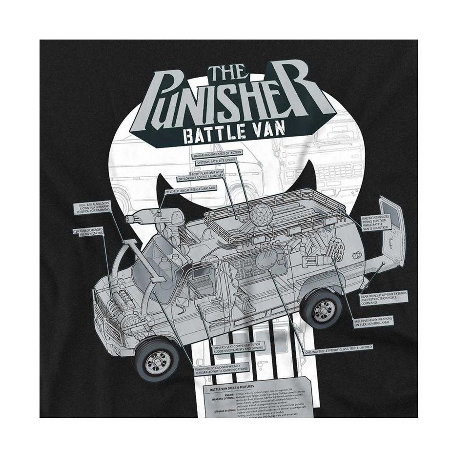 The Punisher  T-ShirtBattle Van Specs 