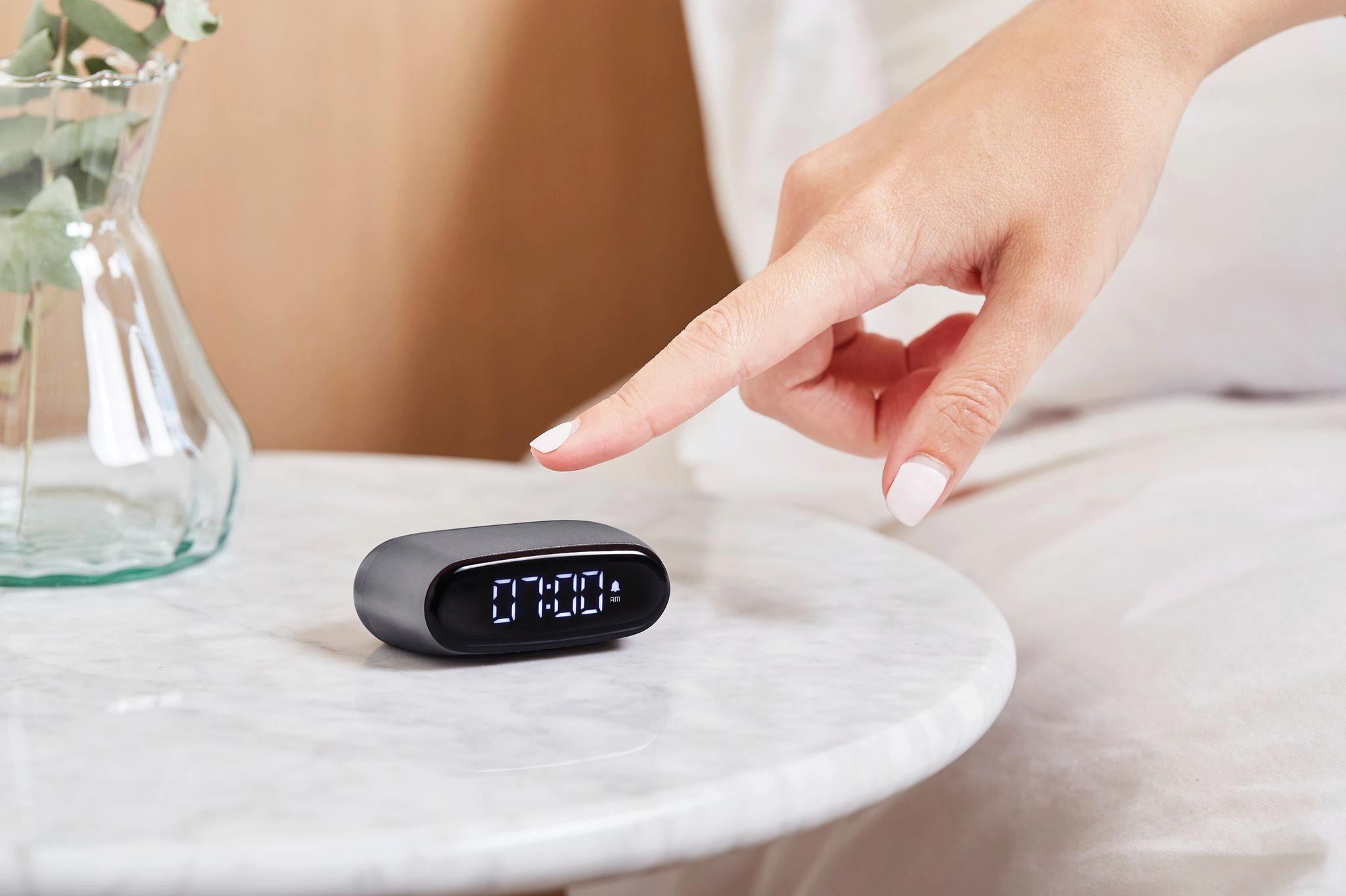 LEXON Mini réveil Lexon Minut anthracite  