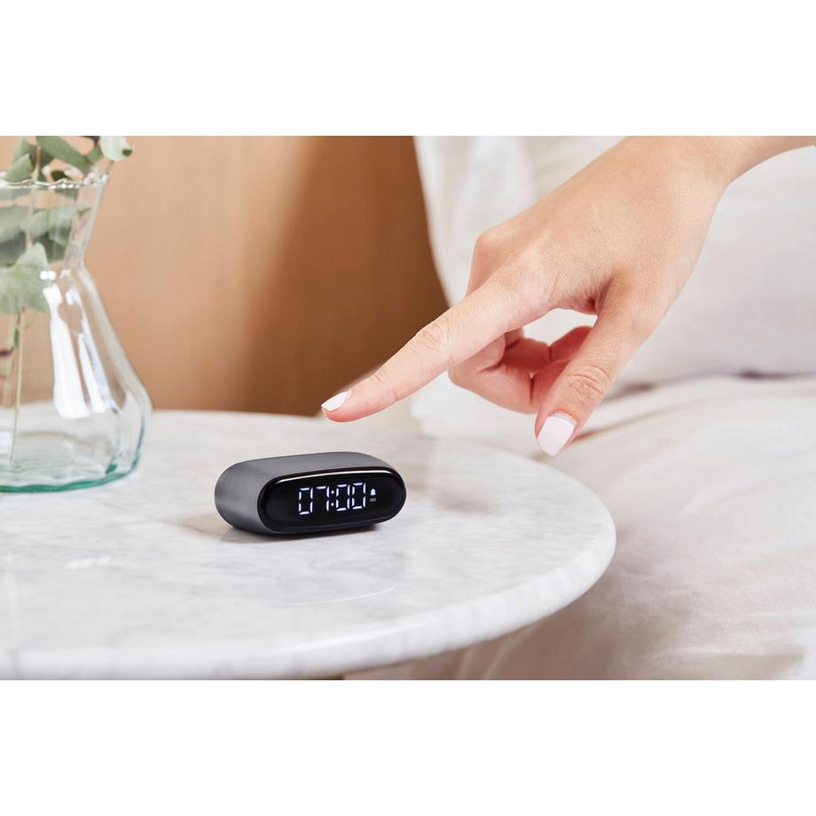 LEXON Mini réveil Lexon Minut anthracite  