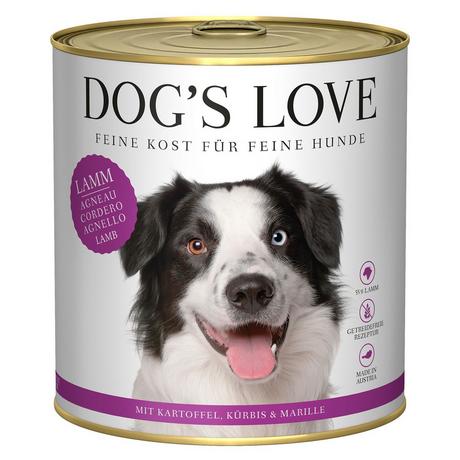 Dog's Love  Classic Adult agneau pomme de terre citrouille et abricot - Multipack 