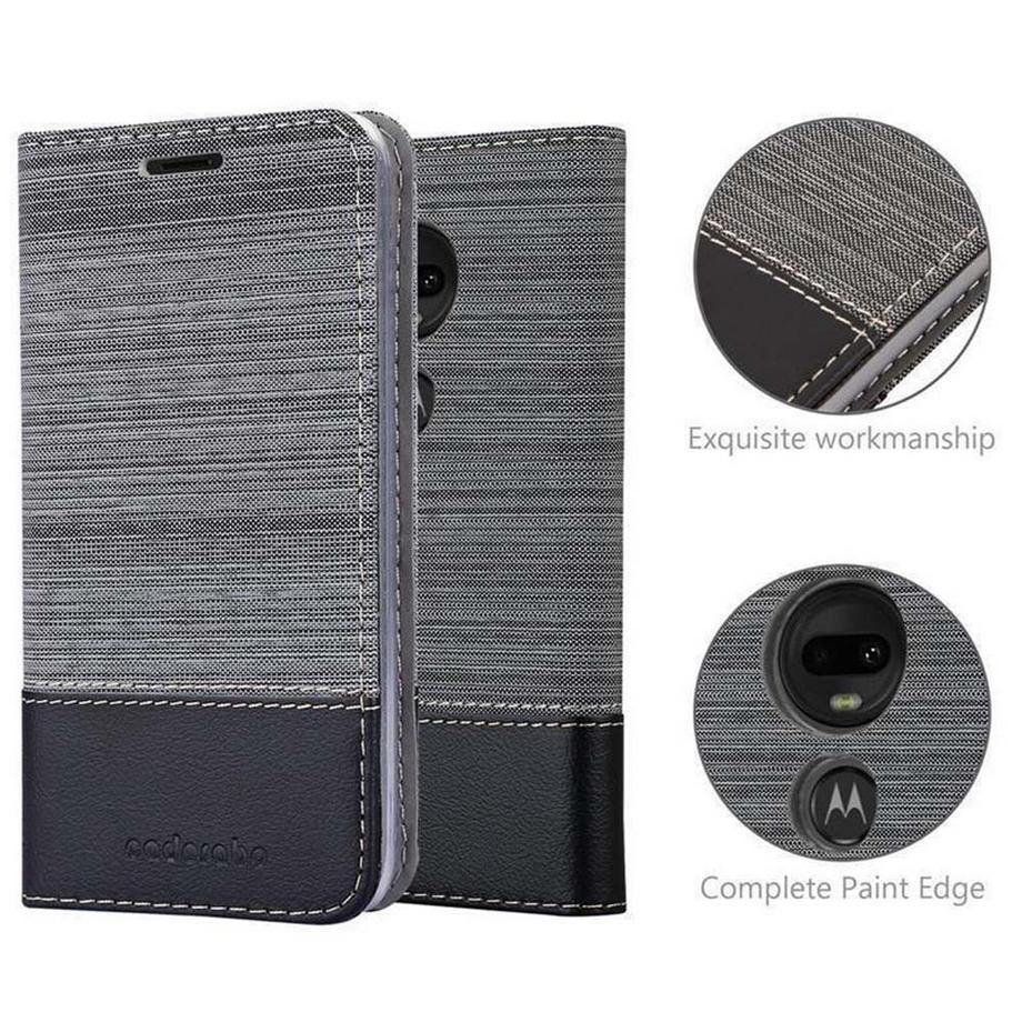 Cadorabo  Housse compatible avec Motorola MOTO G7 / G7 PLUS - Coque de protection avec fermeture magnétique, fonction de support et compartiment pour carte 