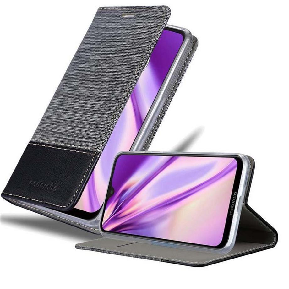 Cadorabo  Housse compatible avec Motorola MOTO G7 / G7 PLUS - Coque de protection avec fermeture magnétique, fonction de support et compartiment pour carte 