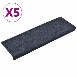 VidaXL Tapis d'escalier  pcs tissu aiguilleté polypropylène  