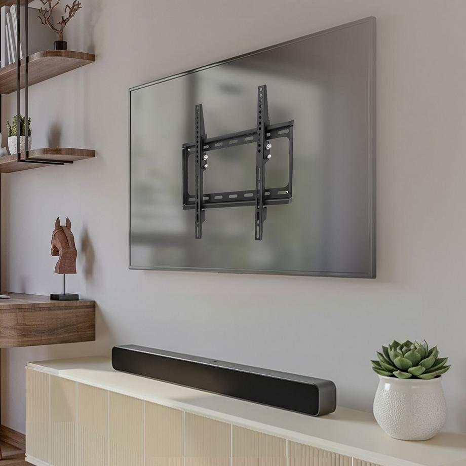 Tectake  TV Wandhalterung  für 26 - 75 Zoll (66 - 191 cm) max. VESA 400 x 400 