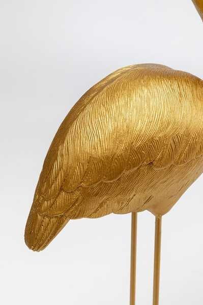 KARE Design Figurine déco Flamingo Love gold 63  