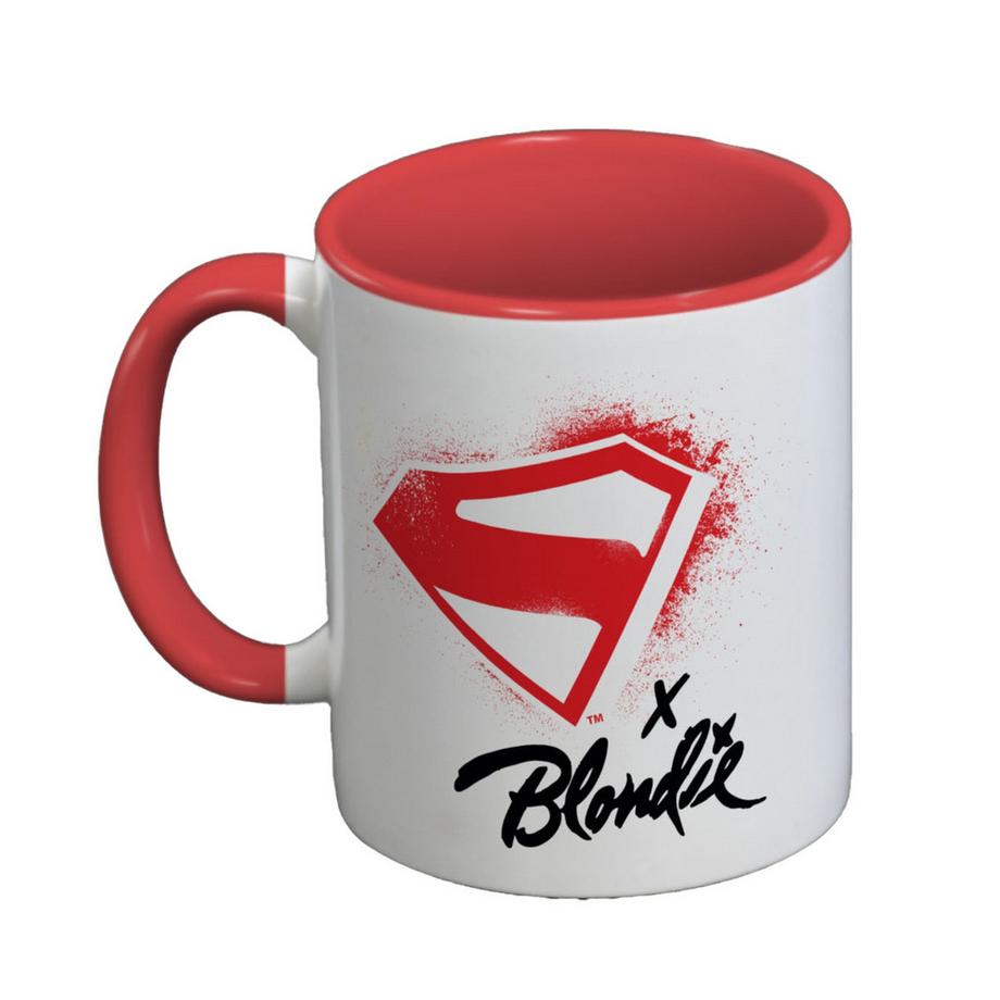 Supergirl X Blondie Logo A Due Tonalità Tazza  
