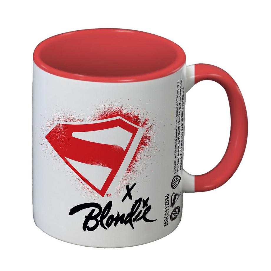 Supergirl X Blondie Logo A Due Tonalità Tazza  