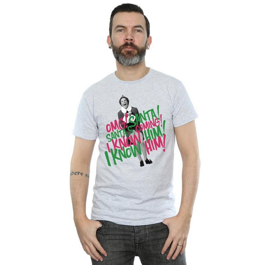 Elf Santa's Coming T-Shirt  