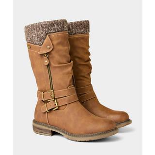 Joe Browns  Bottes hautes camel avec sangle et fermeture éclair 