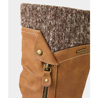 Joe Browns  Bottes hautes camel avec sangle et fermeture éclair 