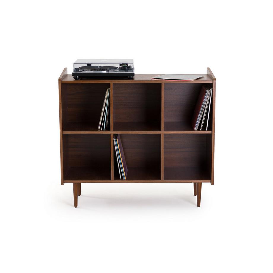 La Redoute Intérieurs Meuble vintage pour vinyles L113 cm  