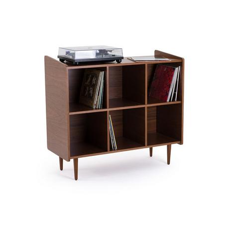 La Redoute Intérieurs Meuble vintage pour vinyles L113 cm  