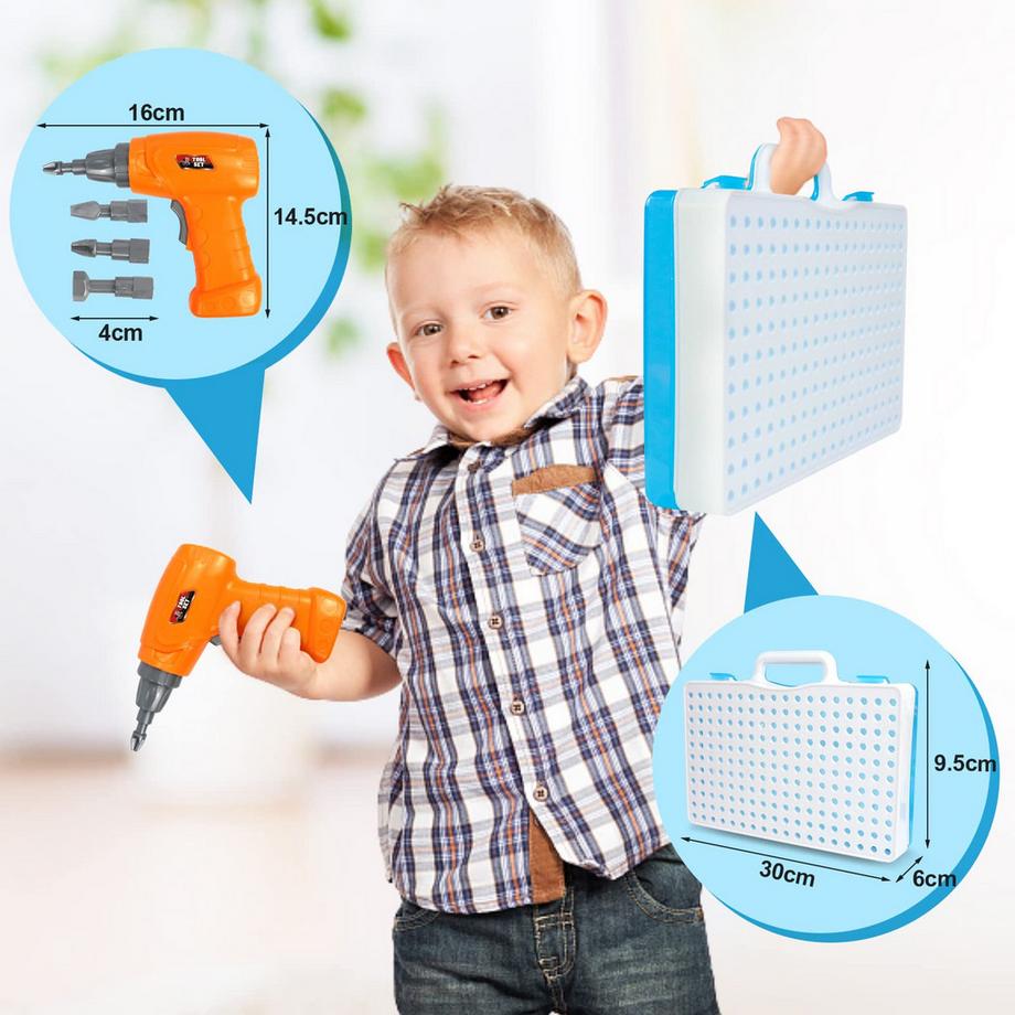 Activity-board  Jahre Spielzeug mit Bohrer 3D-Dinosaurier-Puzzle Mosaik 